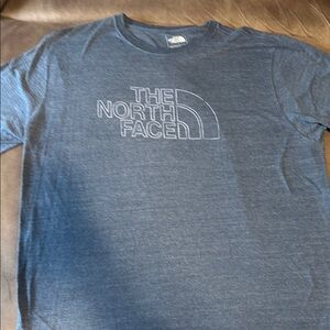 The North Face Blue Short Sleeve Tee Classic Comfort